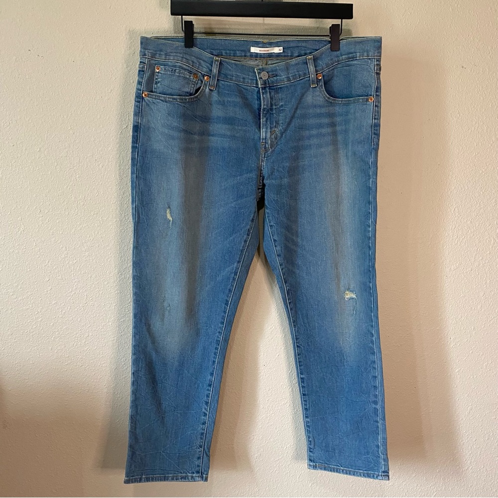 Levi's Blue Boyfriend Jeans